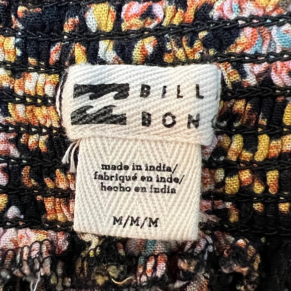 Billabong Women’s ‘Split Spirit’ Floral Print Wide Leg Pull on Pants. Medium. - Picture 3 of 15